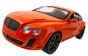 Машинка р/у 1:14 Meizhi лиценз. Bentley Coupe (оранжевый)