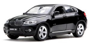 Машинка р/у 1:24 Meizhi лиценз. BMW X6 металлическая (черный) MZ-25019Ab