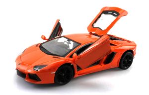Машинка р/у 1:24 Meizhi лиценз. Lamborghini LP700 металлическая (оранжевый)