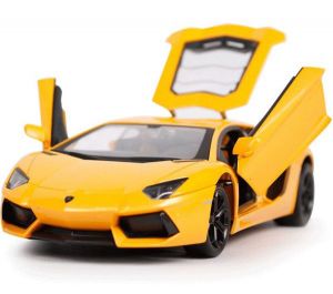 Машинка р/у 1:24 Meizhi лиценз. Lamborghini LP700 металлическая (желтый) MZ-25021Ay