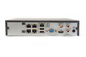 Видеорегистратор IP 4 канала NVR4104-4PECO