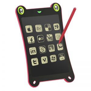 LCD планшет для записей PowerPlant 8.5" в форме лягушки, розовый NYWT085CP