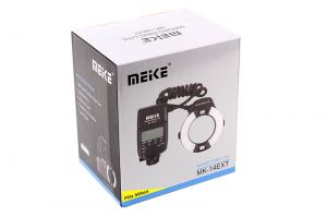 Кольцевая макровспышка Meike для Nikon MK-14EXT RT960118