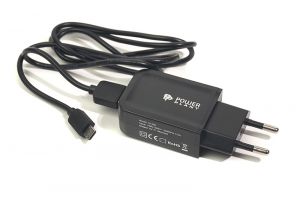 Сетевое зарядное устройство PowerPlant W-280 USB 5V 2A micro USB SC230037