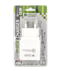 Зарядное устройство PowerPlant Qualcomm Quick Charge 3.0 SC230082