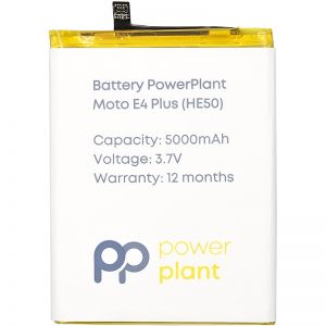 Аккумулятор PowerPlant Motorola Moto E4 Plus (HE50) 5000mAh SM130375