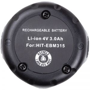 Аккумулятор PowerPlant для шуруповертов и электроинструментов HITACHI 4V 3.0Ah Li-ion (EBM315) TB920983