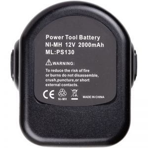 Аккумулятор PowerPlant для шуруповертов и электроинструментов BLACK&amp;DECKER 12V 2.0Ah Ni-MH (A9252) TB921027