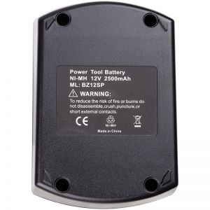 Аккумулятор PowerPlant для шуруповертов и электроинструментов METABO 12V 2.5Ah Ni-MH (BZ 12 SP) TB921157