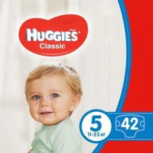 Подгузник Huggies Classic 5 Jumbo 42 шт (5029053543185)