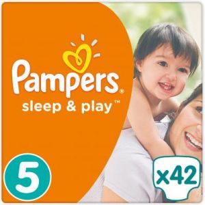 Подгузник Pampers Sleep & Play Junior Размер 5 (11-18 кг), 42 шт (8001090784674)