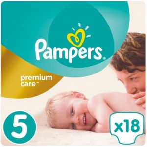 Подгузник Pampers Premium Care Junior Размер 5 (11-18 кг) 18 шт (4015400740728)