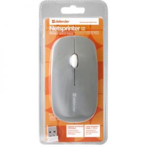 Мышка Defender NetSprinter MM-545 Grey-White (52545)