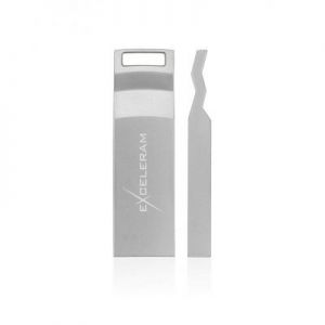 USB флеш накопитель eXceleram 128GB U2 Series Silver USB 3.1 Gen 1 (EXP2U3U2S128)