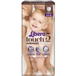 Подгузник Libero Touch 5 (10-14 кг) 36 шт (7322540770230)