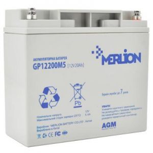 Батарея к ИБП Merlion 12V-20Ah GEL (GP1220M5 GEL)
