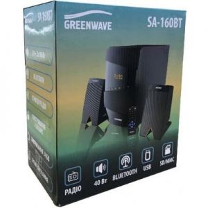 Акустическая система Greenwave SA-160BT Black-orange (R0015304)