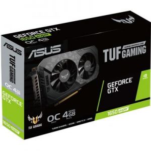 Видеокарта ASUS GeForce GTX1650 SUPER 4096Mb TUF GAMING OC (TUF-GTX1650S-O4G-GAMING)