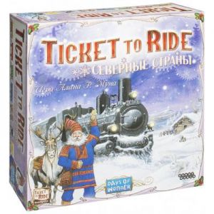 Настольная игра Hobby World Ticket to Ride: Северные Страны (1702)