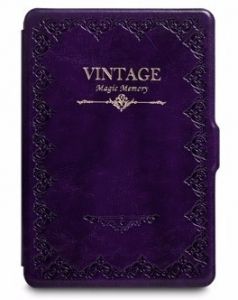 Обложка чехол VINTAGE для Amazon Kindle Paperwhite Purple