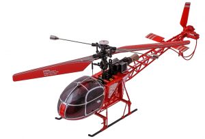Вертолёт 4-к большой р/у 2.4GHz WL Toys V915 Lama (красный)