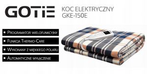 Электрическое одеяло GOTIE GKE-150E