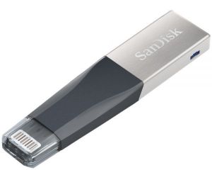 USB 3.1 SanDisk iXpand Mini 16Gb Lightning Apple (SDIX40N-016G-GN6NN)