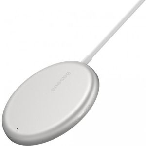 WXJK-F02 Baseus Simple Mini Magnetic Wireless Charger For IP12 with Type-C Cable White