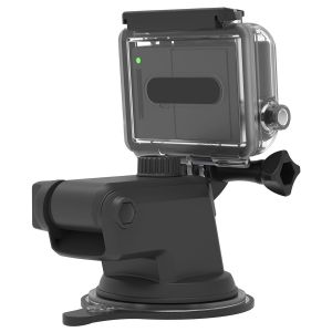iOttie Easy One Touch GoPro Cradle for GoPro Hero 4, Hero 3, Hero 3+, Hero, Silver, Black, White (HLCRIO122GP)