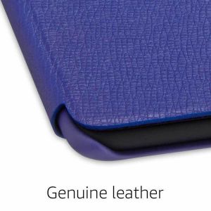 Обложка для Kindle Paperwhite 2018 10th Gen, Leather Cover Indigo Purple Оригинал (B07FH8CGZL)