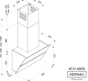Витяжка Kernau KCH 4891 W