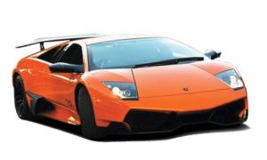 Машинка микро р/у 1:43 лиценз. Lamborghini LP670 (оранжевый)