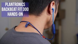 Bluetooth-гарнитура Plantronics BackBeat Fit 300 dark blue