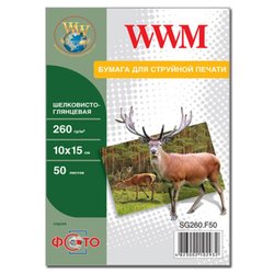 Бумага WWM 10x15 (SG260.F50) ― 