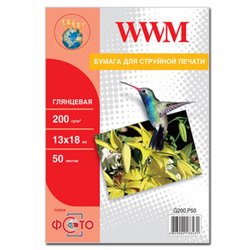 Бумага WWM 13x18 (G200.P50) ― 