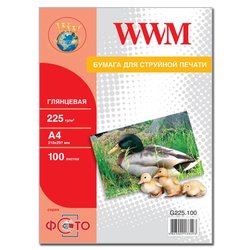 Бумага WWM A4 (G225.100) ― 
