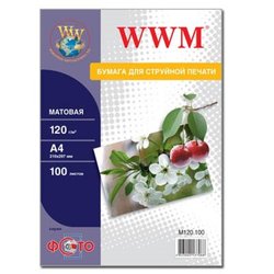 Бумага WWM A4 (M120.100) ― 