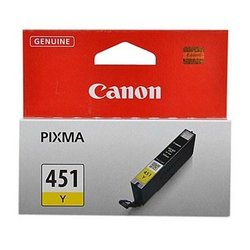 Картридж Canon CLI-451 Yellow PIXMA MG5440/ MG6340 (6526B001)