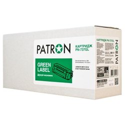 Картридж PATRON CANON 737 GREEN Label (PN-737GL) ― 
