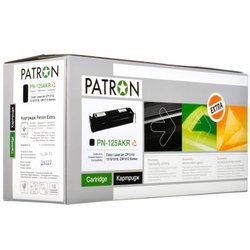 Картридж PATRON для HP CLJ CP1215/ CP1515 (PN-125AKR) BLACK Extra (CT-HP-CB540A-B-PN-R)