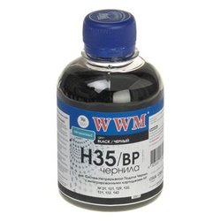 Чернила WWM HP № 21/121/129/130/132/140 BlackPg (H35/BP) ― 