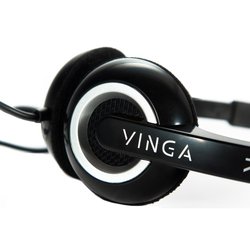 Наушники Vinga HSU60 USB Black (HSU60BK)