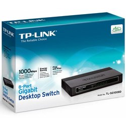 Коммутатор сетевой TP-Link TL-SG1008D