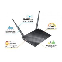 Маршрутизатор Wi-Fi ASUS RT-N12 D1