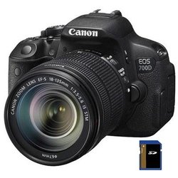 Цифровой фотоаппарат Canon EOS 700D 18-135 STM lens kit (8596B038)
