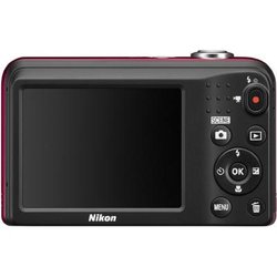 Цифровой фотоаппарат Nikon Coolpix A10 Red (VNA982E1)