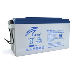 Батарея к ИБП Ritar AGM DC12-65, 12V-65Ah (DC12-65)