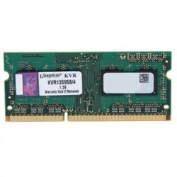 Модуль памяти для ноутбука SoDIMM DDR3 4GB 1333 MHz Kingston (KVR13S9S8/4) ― 