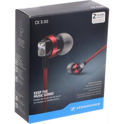 Наушники Sennheiser CX 3.00 Red (506245)