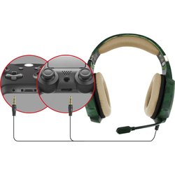 Наушники Trust GXT 322C Gaming Headset Green Camouflage (20865)